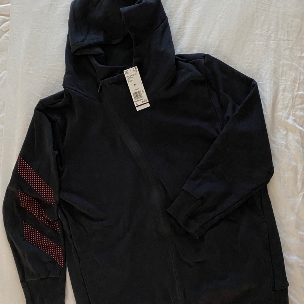 Adidas MVP Shooter Hoodie Men NWT Black Sz XL